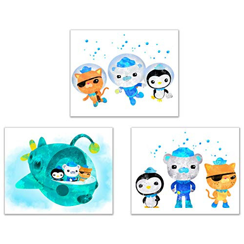 Summit Designs Octonauts Kids Wall Art Prints - Set of 4 (8x10) Poster Photos - Bedroom Decor Summit Designs Octonauts Kids Wall Art Prints - Set of 4 (8x10) Poster Photos - Bedroom Decor