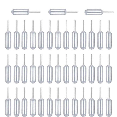 Dessert Pipettes 4ml, 200PCS Plastic Squeeze Transfer Pipettes Dropper Liquid Injector for Cupcake Strawberries (200?