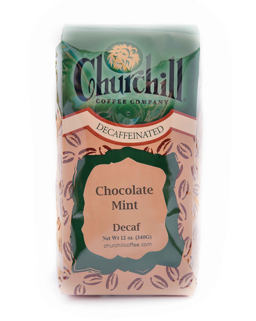 Churchill Coffee Chocolate Mint 12 oz - Ground (Decaf)