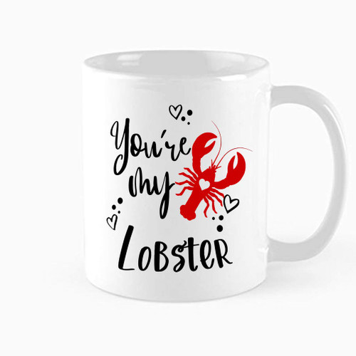 Funny Coffee Mug, You're my Lobster Friends Inspired Gift, for Couples Wedding Gift, Lobster Coffee Mug Cup, Friends Mug, for Girlfriend Boyfriend Birthday, Christmas Gift, 11 oz Mug Funny Coffee Mug, You're my Lobster Friends Inspired Gift, for Couples Wedding Gift, Lobster Coffee Mug Cup, Friends Mug, for Girlfriend Boyfriend Birthday, Christmas Gift, 11 oz Mug