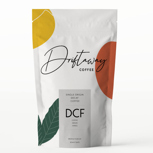 Driftaway Coffee Whole Bean | Decaf | Rotating World Coffees | Sustainable Single Origin Coffee (Whole Bean, 8 Ounce (Pack of 1))