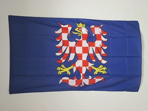 AZ FLAG Moravia Flag 3' x 5' for a Pole - Moravian Flags 90 x 150 cm - Banner 3x5 ft with Hole