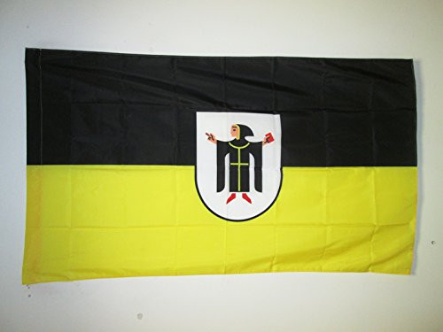 AZ FLAG Munich Flag 3' x 5' for a Pole - Munich in Germany Flags 90 x 150 cm - Banner 3x5 ft with Hole