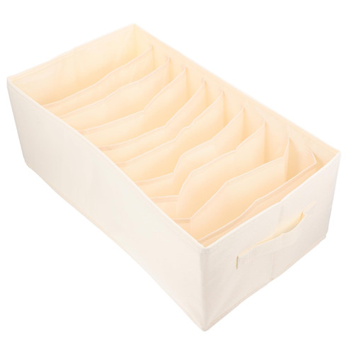 ABOOFAN Clothes Organizer Pants Storage Containers Clothing Storage Drawers Wardrobe Underwear Organizer Clothing Organizer Cloth Storage Bins Bags Room Grid Storage Artifact Oxford Cloth