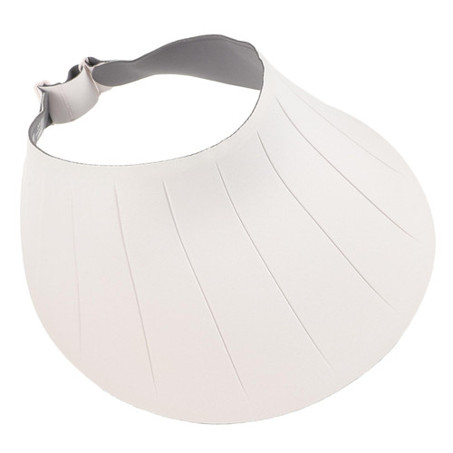 VANZACK Foldable Sun Shade Hat Visor Cap Womens Running Hat Sun Visor for Men Sun Proof Headband Beach Visor Hat Sports Visor Summer Golf Visor Decorate White Women's Nylon Sun Protection