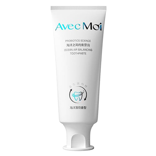 Avec Moi Probiotics Toothpaste, Avec Moi Ocean Air Balancing Toothpaste, Probiotic Toothpaste for Bad Breath (1pcs)