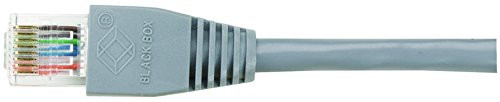 SANOXY Network Cables Network Cable, Cat5e, RJ45 Plug, RJ45 Plug, 3 ft, Grey