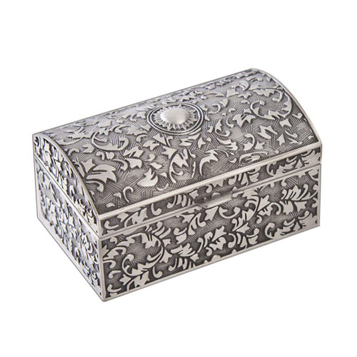 Cabilock 1pc Box Vintage Jewelry Box Makeup Storage Case Makeup Containers Cosmetic Containers Vintage Treasure Chest Jewelry Case Jewelry Organizer Tray Jewelry Organizer Holder Retro Case