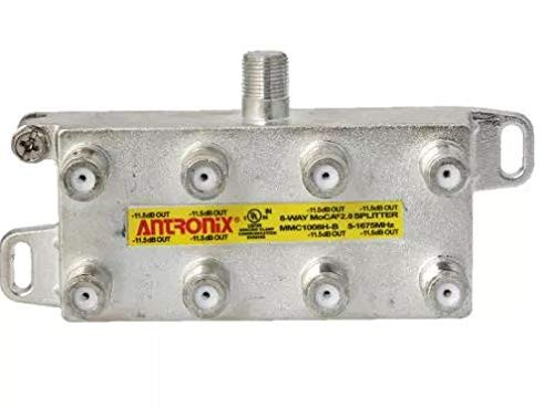 8 Way Antronix MMC1008H-B 5-1675 MHz MoCA 2.0 Splitter for Frontier Formerly Verizon Fios