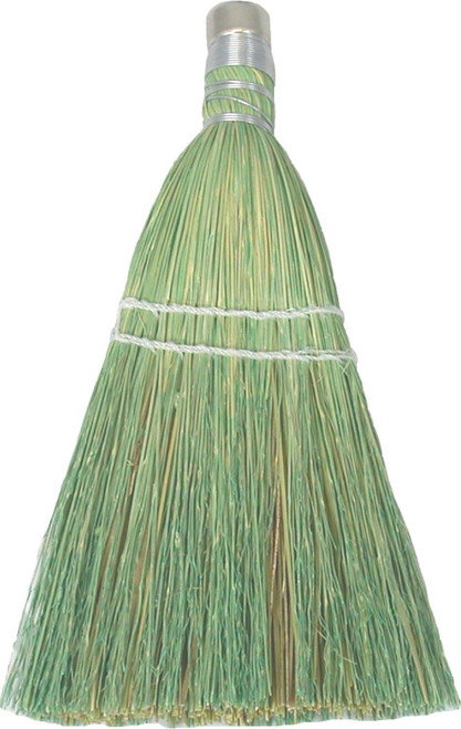 BIRDWELL CLEANING 378-24 Whisk Broom with 10" OAL, Corn and Sotol Fiber