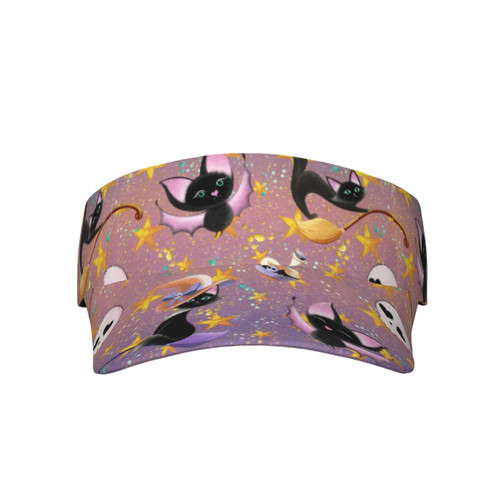Halloween bat Sun Visor Hat Sun Visors for Women Men Visor Hats for Women Men Sun Hats Sports Hat for Outdoor