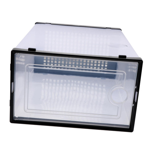 CHILDWEET 2 Pcs Box Shoe Storage Box Shoe Display Case Shoe Boxes Acrylic Shoes Boxes Storage Boxes with Lids Plastic Boot Shoe Organizer Bins Shoe Containers Clamshell Pp Suitcase Stackable