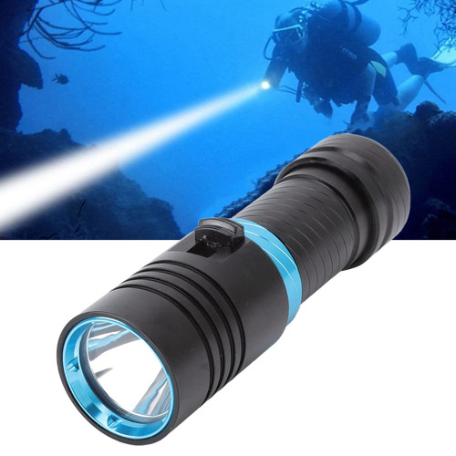 Zerodis 5000 Lumen Dive Lights, Scuba Diving Flashlight, Professional Underwater Flashlight 150m IPX8 Waterproof Dive Torch Dimmable L2 LED Beads Scuba Dive Lights for Diving