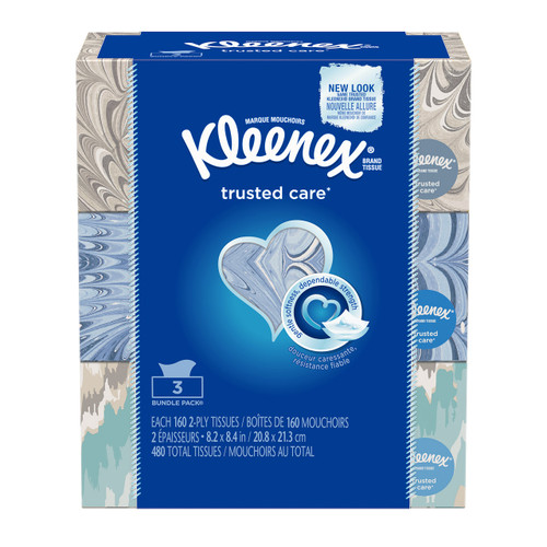 Kleenex Facial Tissues - 160 ct - 3 pk