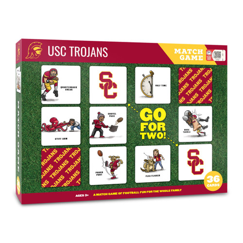 YouTheFan NCAA USC Trojans Licensed Memory Match Game