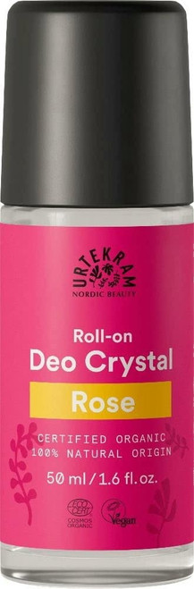 Urtekram - Rose Crystal roll on deodorant | 50ml