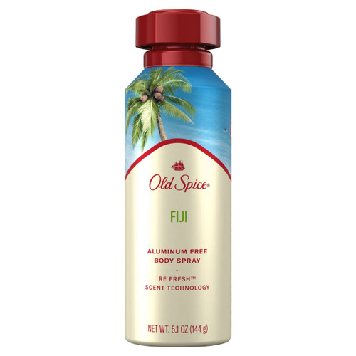Old Spice Aluminum Free Fiji Body Spray for Men - 5.1oz Old Spice Aluminum Free Fiji Body Spray for Men - 5.1oz