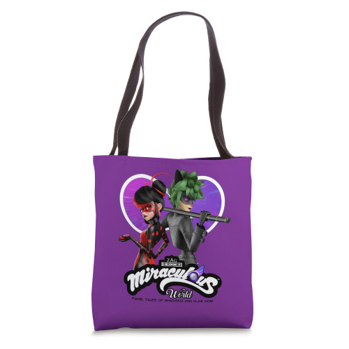 Miraculous Ladybug Cat Noir Tales of Shadybug and Claw Noir Tote Bag