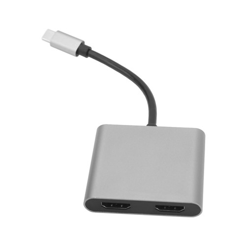 CUIFATI 4 in 1 Type C Docking Station, Aluminum Alloy, 4K 30Hz HD, 5Gbps USB C Hub, for Laptop Phone, with 4K HD Multimedia Interface