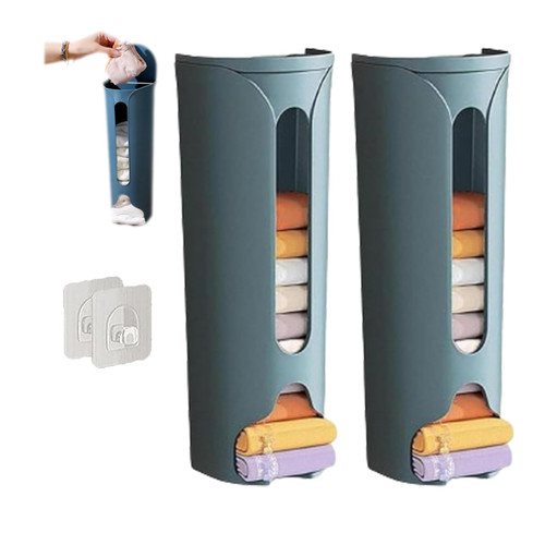 MATISUN Wall Mounted Socks Panties Storage Box,Underwear Storage Box Wall Mount,Wall Mounted Underwear Storage Box,Underwear Organizer for Drawer,Socks And Underwear Organizer (blue+blue,one size) MATISUN Wall Mounted Socks Panties Storage Box,Underwear Storage Box Wall Mount,Wall Mounted Underwear Storage Box,Underwear Organizer for Drawer,Socks And Underwear Organizer (blue+blue,one size)