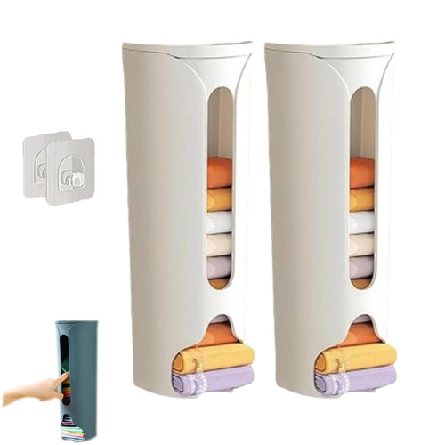 MATISUN Wall Mounted Socks Panties Storage Box,Underwear Storage Box Wall Mount,Underwear Organizer for Drawer,Wall Mounted Underwear Storage Box (white+white) MATISUN Wall Mounted Socks Panties Storage Box,Underwear Storage Box Wall Mount,Underwear Organizer for Drawer,Wall Mounted Underwear Storage Box (white+white)