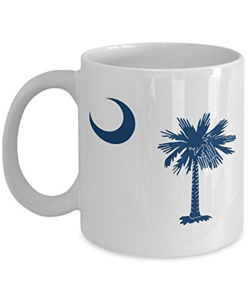 South Carolina State Flag Mug Great Gift for a South Carolina Native (11) South Carolina State Flag Mug Great Gift for a South Carolina Native (11)