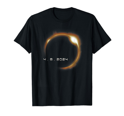 Total Solar Eclipse 2024 USA April 8 2024 T-Shirt
