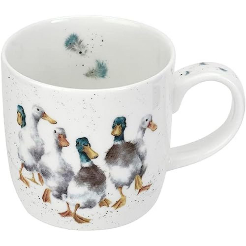 Portmeirion Home & Gifts Wrendale Designs - 'Quackers' Mug