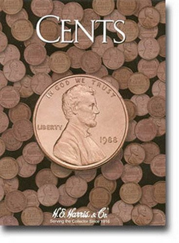 New Harris Lincoln Cent Generic Cents Coin Folder 2676