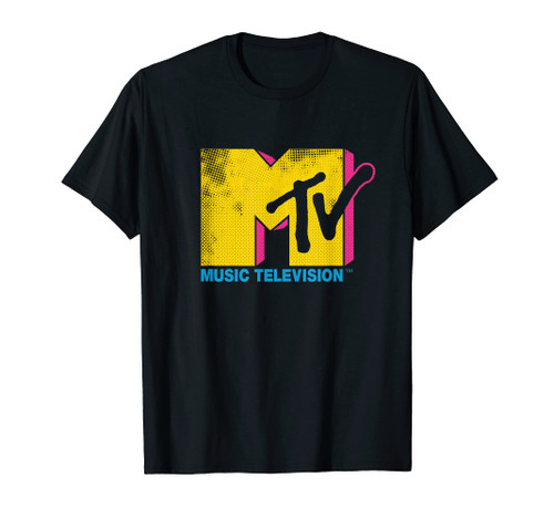 Mademark x MTV - MTV Logo Pop Art Graphic T-Shirt Mademark x MTV - MTV Logo Pop Art Graphic T-Shirt