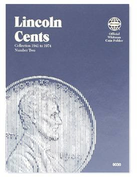 Lincoln Cent #2 1941 - 1974 9030 Whitman New Folder