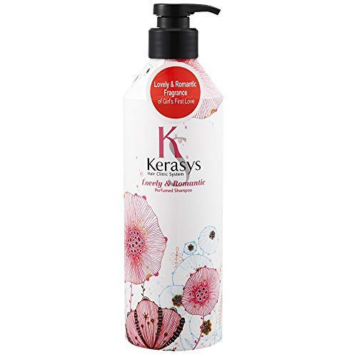 Kerasys Lovely and Romantic Perfumed Shampoo 600ml and Conditioner 600ml (Shampoo x1)