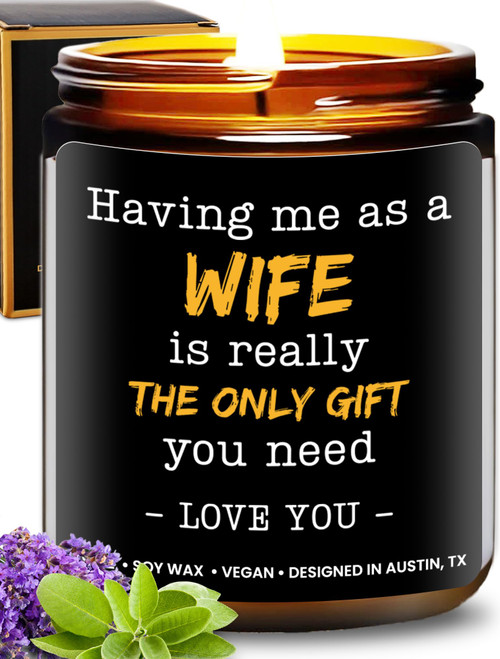 Husband Candle, Husband Gifts from Wife Funny Husband Gifts from Wife, Husband Birthday Gifts from Wife, Birthday Gifts for Husband from Wife, Birthday Gift for Husband from Wife, Cute Gifts for Him