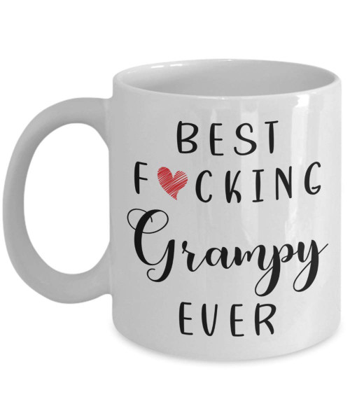 Emily gift Funny Grampy Coffee Mug - Best Grampy Ever Mug - Grampy Coffee Mug - Best Fucking Grampy Ever 11oz