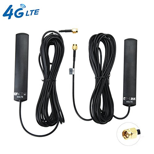 CHHLIUT 3G 4G Lte Antenna Mount 3.5dBi Omni Antenna with SMA Male Connector 3m Cable