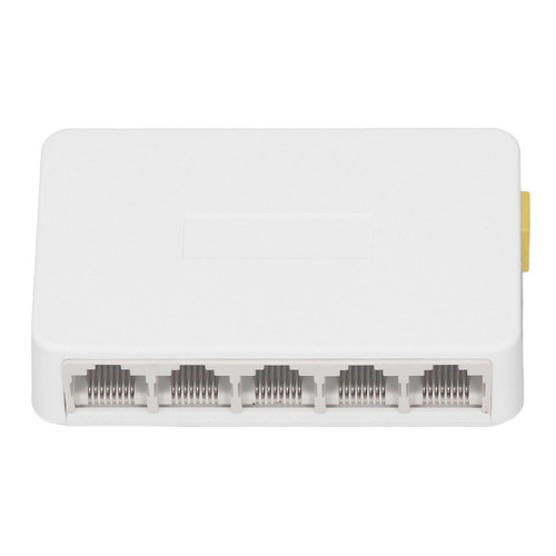 5 Port Gigabit Network Switch Gigabit Ethernet Network Hub 10 100 1000Mbps for Home Office (US Plug)