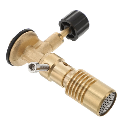SOLUSTRE Blowtorch multitools Laboratory Bunsen Burner Grill Accessories for Outdoor Grill Gas Burner Head Camping Burner Portable Heating Bunsen Burner Multifunction Travel Heater Brass