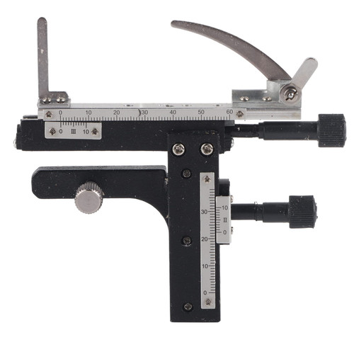 Oubit Microscope Calipers Professional Attachable Mechanical X-Y Moveable Stage Caliper High Precision with Scale for Microscope