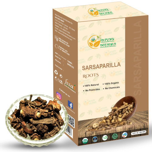 Herbs Botanica Sarsaparilla Root/Sasperella Root Organic for Herbal Tea Hemidesmus Indicus Sasparilla Natural Blood PurifierSkin Health, Immunity, and Joint Support 1 LB
