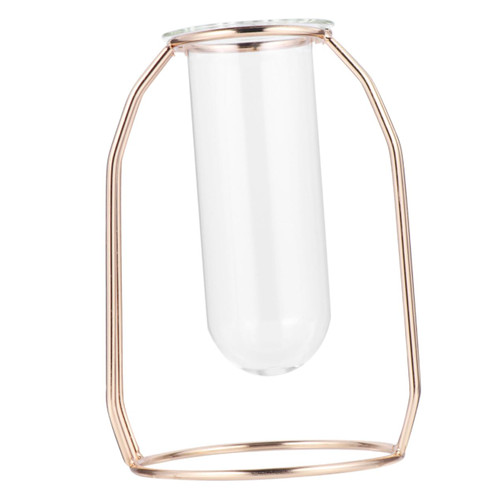 Yardwe Glass Bud Vases Glass Vase Flower Vases for Centerpieces Clear Vase Home Decorations Glass Flower Vase House Decorations for Home Clear Plant Pot Hydroponic Planter Test Tube