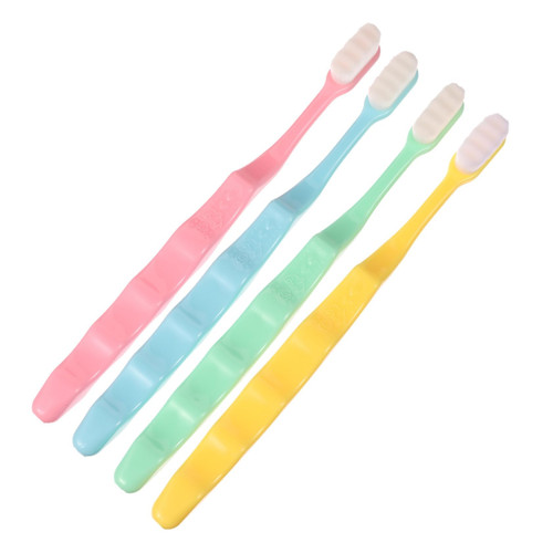 Healeved 12 pcs Wangan Hair Toothbrush Adult Toothbrush Children Toothbrush Charcoal toothbrushes Manual Toothbrush Extra Soft Bristles Toothbrush Oral Cleaning Oral Care Tools pp