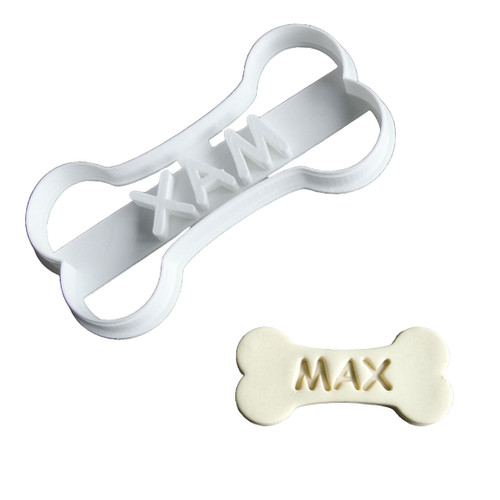 Custom Dog Bone Cookie Cutter for Homemade Treats Biscuits Baking