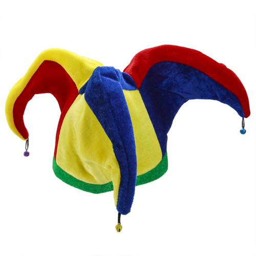 BESPORTBLE Clown Hat Triangle, Mardi Gras Jester Hat Colorful Clown Topper Hat Halloween Clown Masquerade Cosplay Costume Decorations 1Pc BESPORTBLE Clown Hat Triangle, Mardi Gras Jester Hat Colorful Clown Topper Hat Halloween Clown Masquerade Cosplay Costume Decorations 1Pc