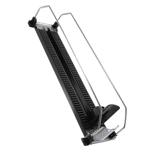 Gatuida Drink Manager Drink Replenishment Pusher Vending Machine Glide Supermarket Drink Puller Bottle Sliding Organizer Soda Dispenser Display Fridge Organizer Drinks Plastic Pulley Shelf