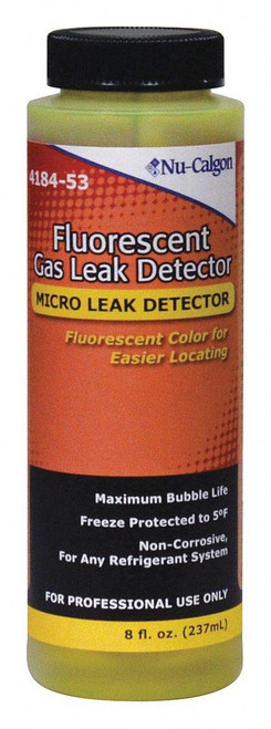 NU-CALGON Leak Detector, 8 oz, Gold