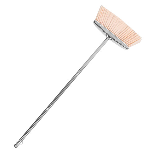 GLEAVI Garden Broom Dustpan and Broom Floor Wiper Household Cleaning Supply Sweeping Brooms Nylon for Cleaning Tools Hair Cleaning Broom Office Thicken Long Spoon Stainless Steel