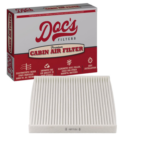 Doc's Filters DC3898 Cabin Air Filter | Fits Cobalt 2005-2010, HHR 2006-2011, Pontiac G5 2007-2010, Pursuit 2005-2006, Saturn ION 2003-2007