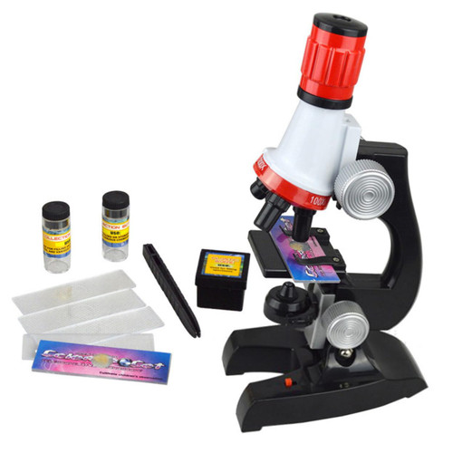 Set Microscope Toy Students Kits for Girls Toys for Boys Kids Exploration Microscope Boys Kids Toys Lab Observation Microscope Toys for Kids Girls Microscope Kit Puzzle Suite Child