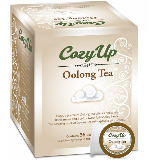 CozyUp Oolong Tea Pods Compatible with Keurig K-Cup Brewers, 36-Count CozyUp Oolong Tea Pods Compatible with Keurig K-Cup Brewers, 36-Count