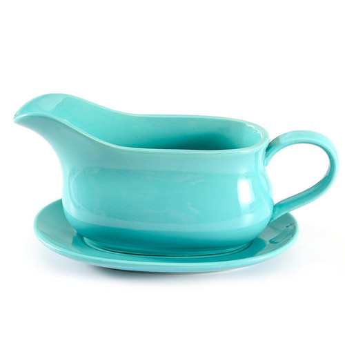 Large Gravy Boat, 15 OZ Ceramic Sauce Boat with Tray &Ergonomic Handle, Fine Porcelain Gravy Bowl With Big Dripless Lip Spout For Gravy, Warming Sauces, Salad Dressings, MilK (Green) Large Gravy Boat, 15 OZ Ceramic Sauce Boat with Tray &Ergonomic Handle, Fine Porcelain Gravy Bowl With Big Dripless Lip Spout For Gravy, Warming Sauces, Salad Dressings, MilK (Green)